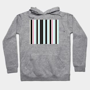 Blue & Black Stripes Hoodie